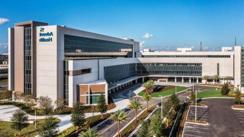 AdventHealth Tampa Outside of Building